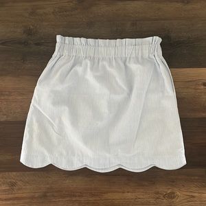 Lauren James Scalloped Skirt